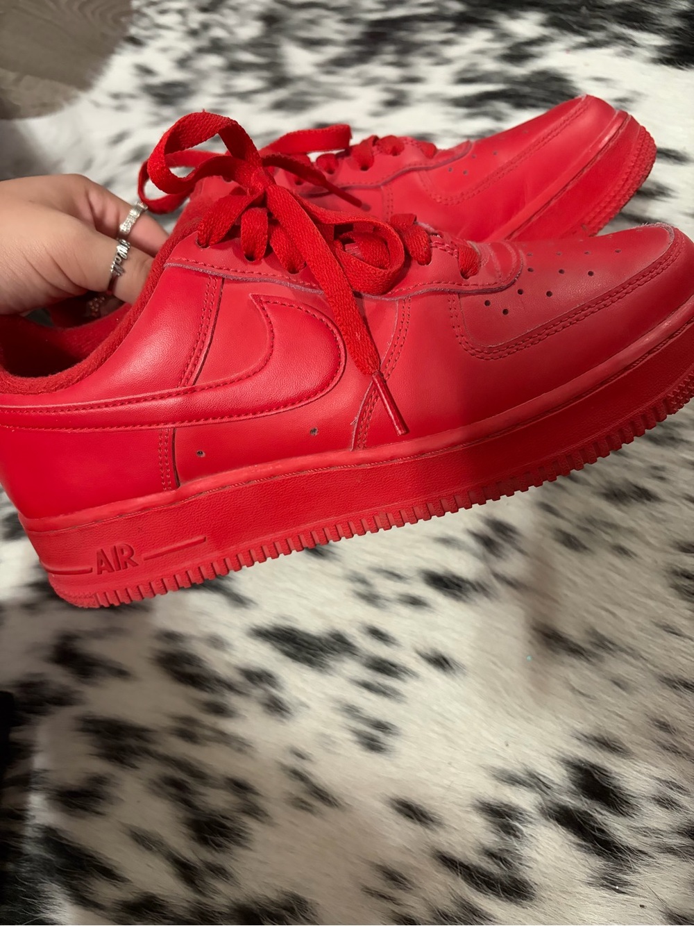 Nike Men's All-Red Low Top Sneakers